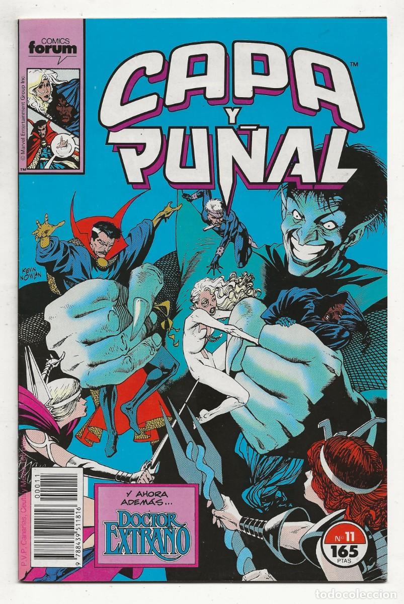C&oacute;mics: CAPA Y PU&Ntilde;AL N&ordm; 11 - FORUM 1989 EXCELENTE ESTADO - Foto 1