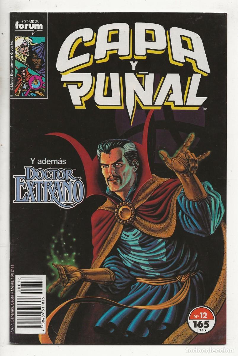 C&oacute;mics: CAPA Y PU&Ntilde;AL N&ordm; 12 - FORUM 1989 EXCELENTE ESTADO - Foto 1