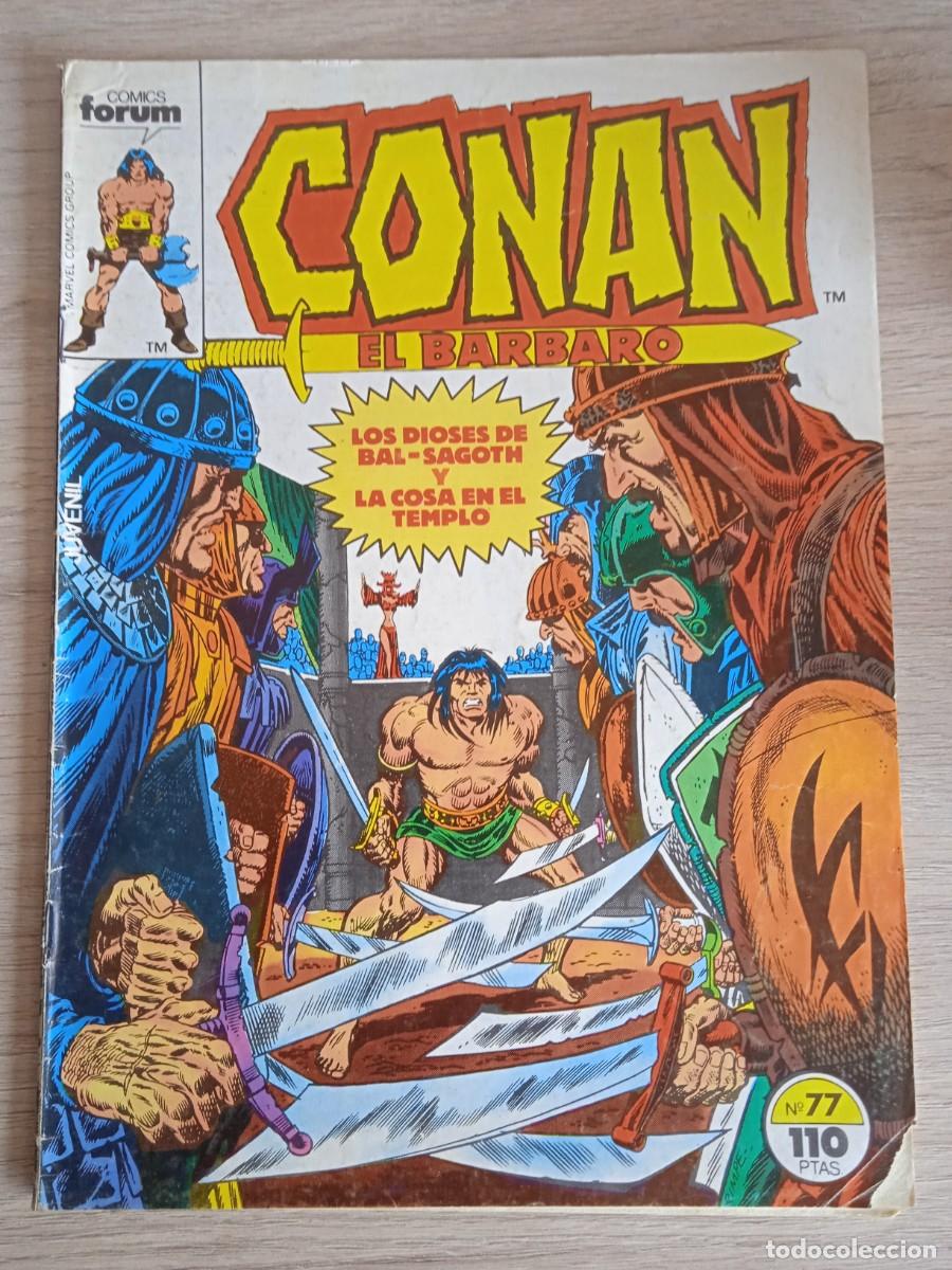 C&oacute;mics: CONAN EL BARBARO 77 VOL 1 FORUM - Foto 1