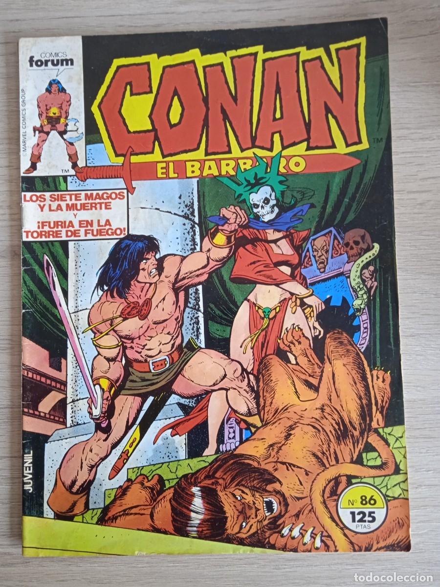 C&oacute;mics: CONAN EL BARBARO 86 VOL 1 FORUM - Foto 1