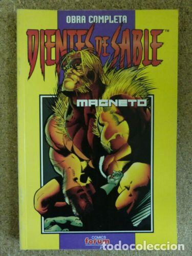 C&oacute;mics: Dientes de Sable.Magneto.Miniseries Completas 1 Tomo.Forum - Foto 1