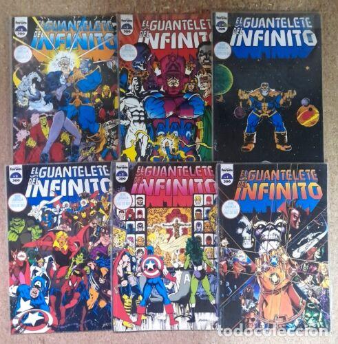 C&oacute;mics: El Guantelete Del Infinito.Coleccion Completa. 6 Comics.Marvel.Forum - Foto 1