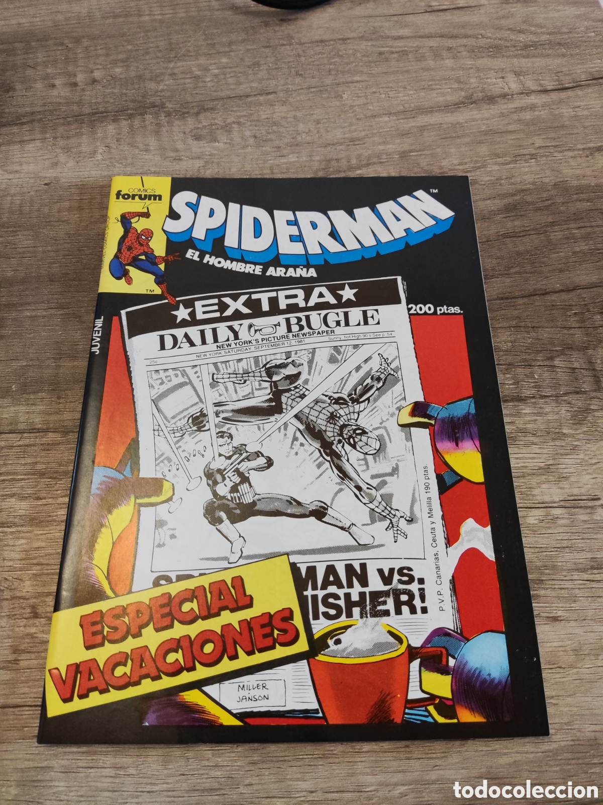 C&oacute;mics: Especial vacaciones Spiderman forum 1986 - Foto 1
