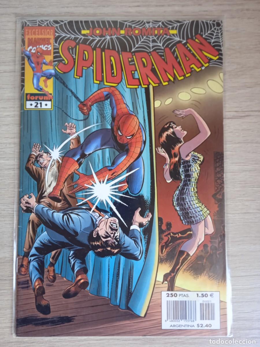 C&oacute;mics: EXCELSIOR MARVEL JOHN ROMITA SPIDERMAN 21 CON EL POSTER FORUM - Foto 1
