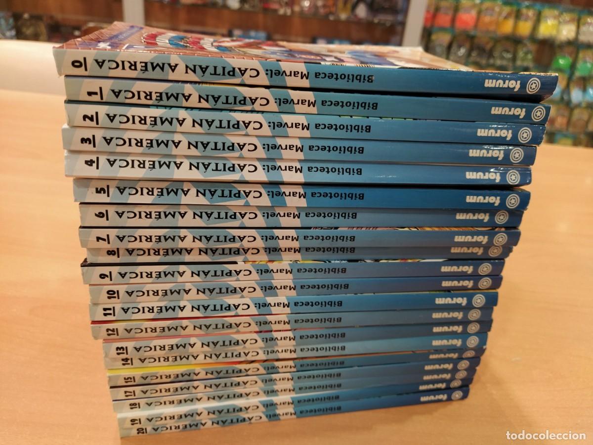 C&oacute;mics: CAPITAN AMERICA COMPLETA 21 NUMEROS BIBLIOTECA MARVEL - FORUM OFERTA - Foto 2