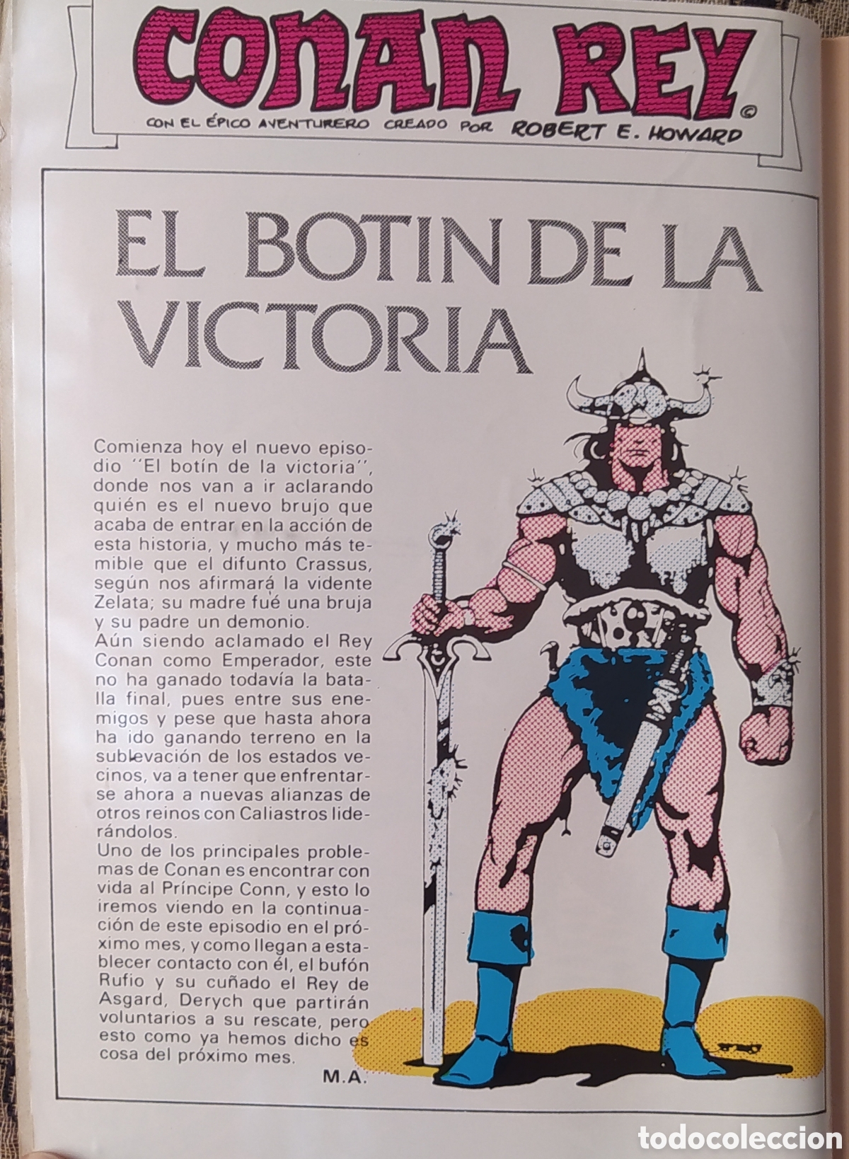 C&oacute;mics: CONAN REY COMICS FORUM 1988 - Foto 3