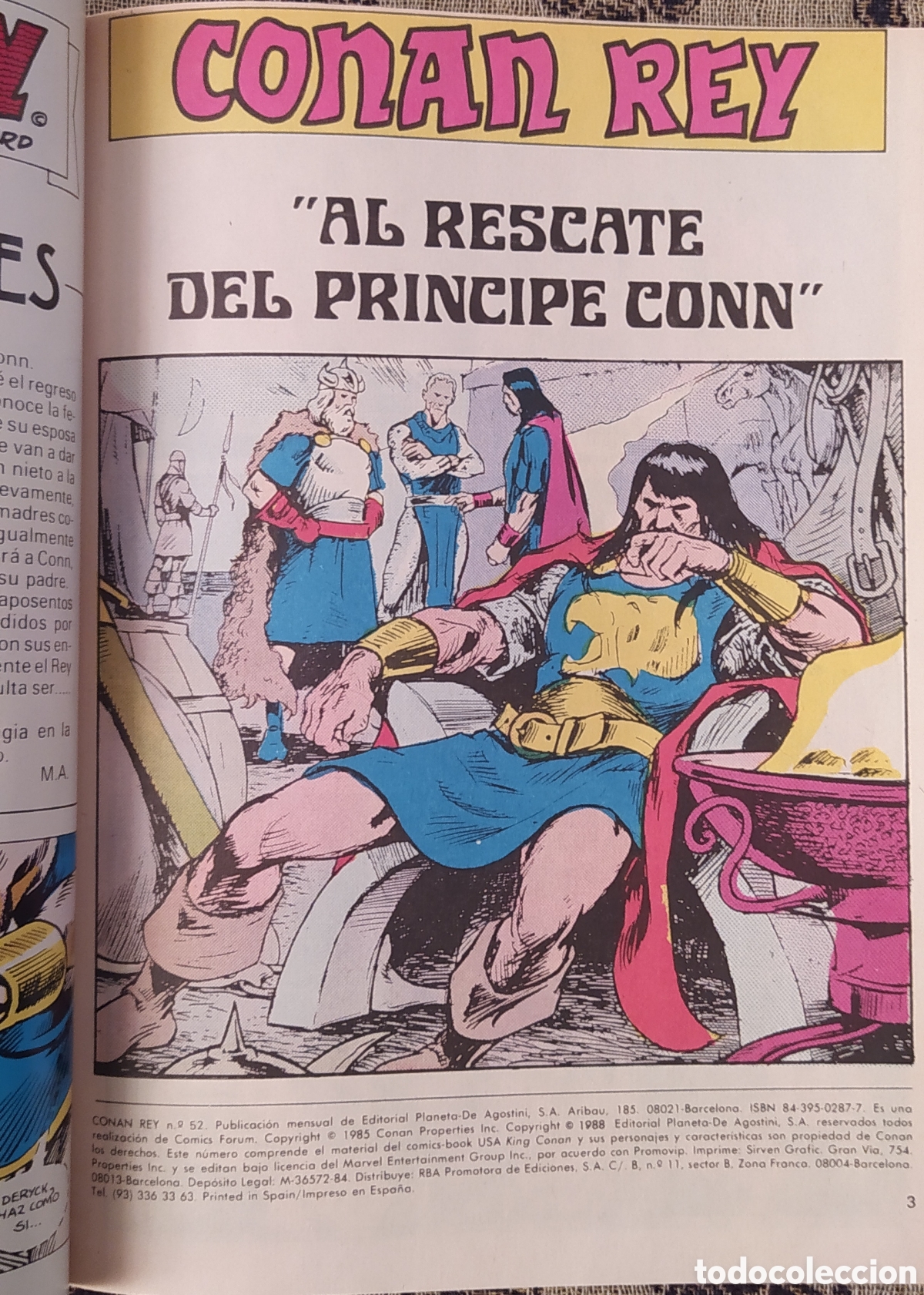 C&oacute;mics: CONAN REY COMICS FORUM 1988 - Foto 6