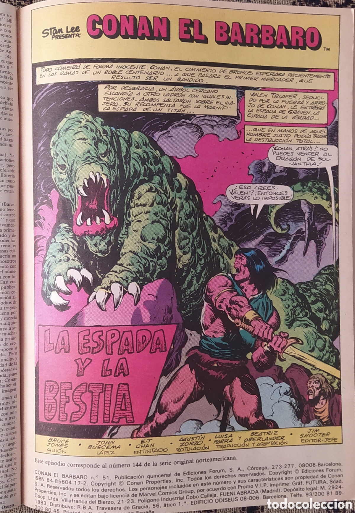 C&oacute;mics: CONAN EL BARBARO A&Ntilde;OS 80 - Foto 3