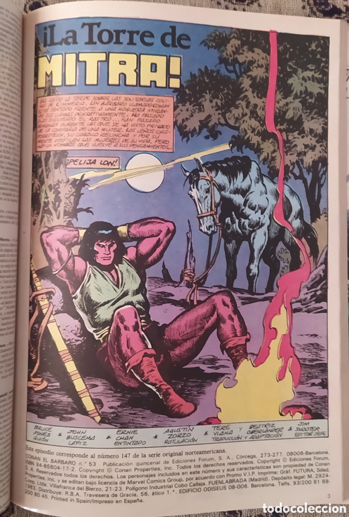 C&oacute;mics: CONAN EL BARBARO A&Ntilde;OS 80 - Foto 8