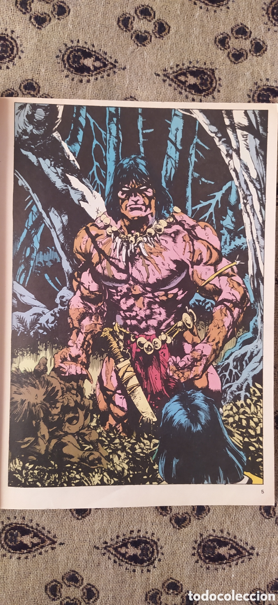 C&oacute;mics: CONAN EL BARBARO MARVEL COMICS FORUM A&Ntilde;OS 80 - Foto 3