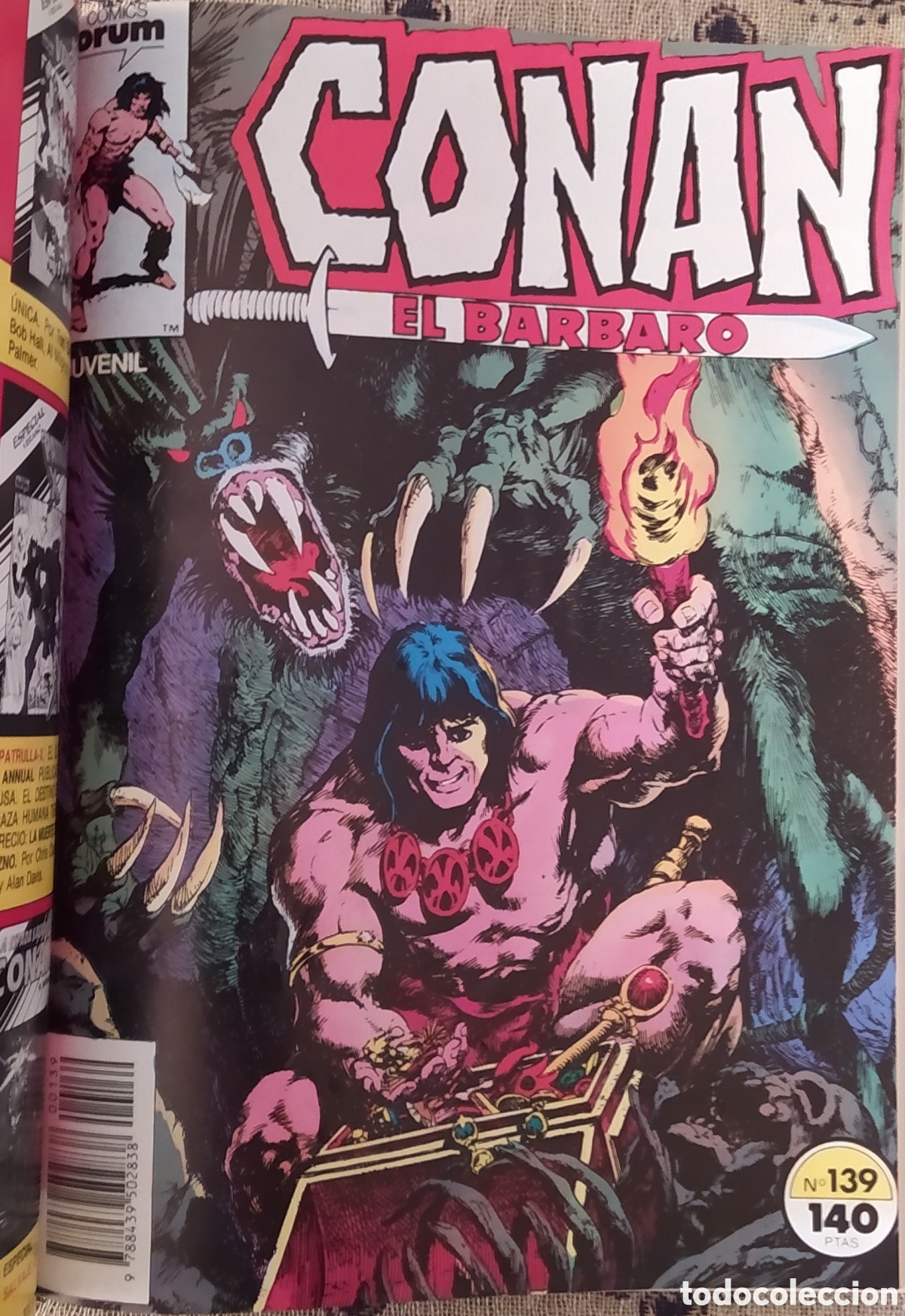 C&oacute;mics: CONAN EL BARBARO MARVEL COMICS FORUM A&Ntilde;OS 80 - Foto 11