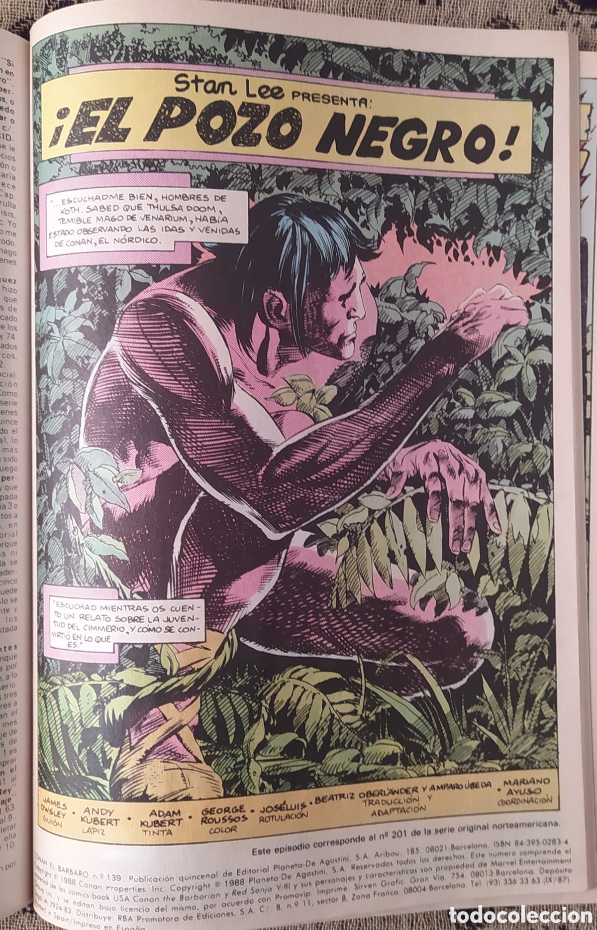 C&oacute;mics: CONAN EL BARBARO MARVEL COMICS FORUM A&Ntilde;OS 80 - Foto 13