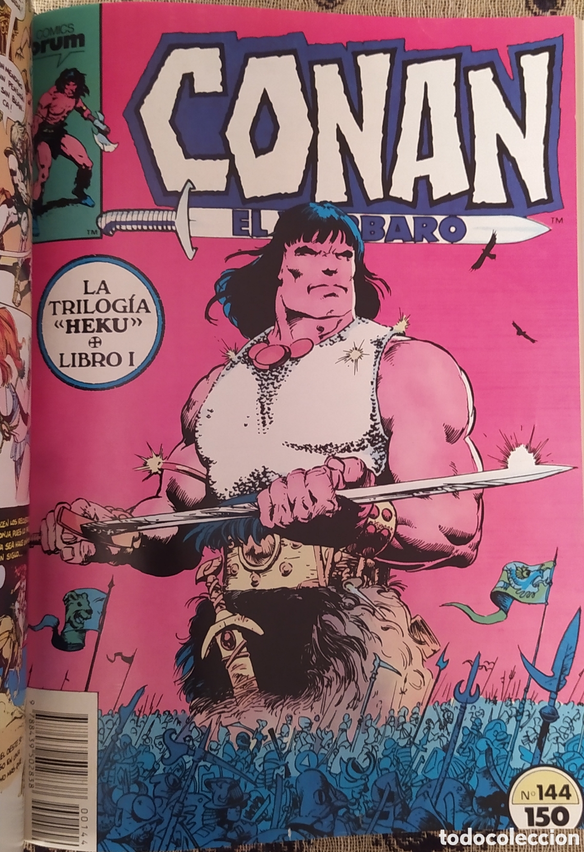 C&oacute;mics: CONAN EL BARBARO MARVEL COMICS FORUM A&Ntilde;OS 80 - Foto 13
