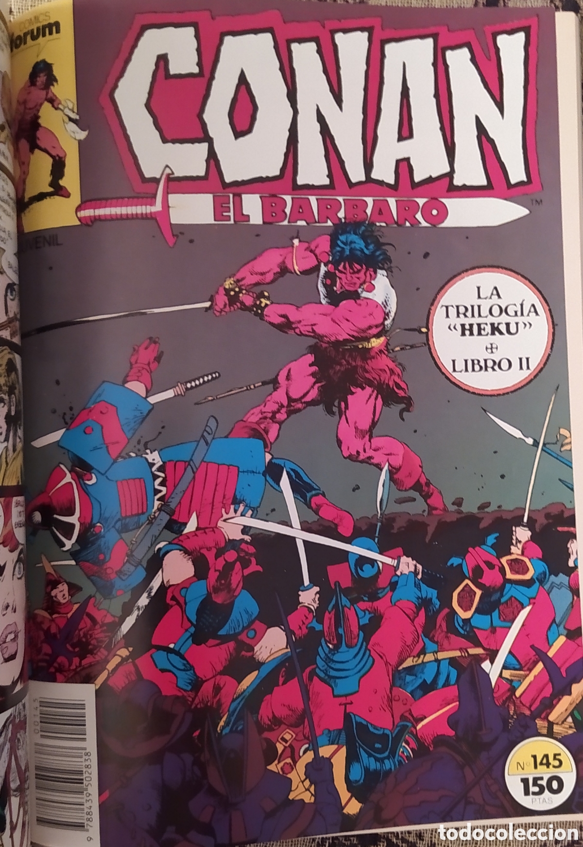 C&oacute;mics: CONAN EL BARBARO MARVEL COMICS FORUM A&Ntilde;OS 80 - Foto 15