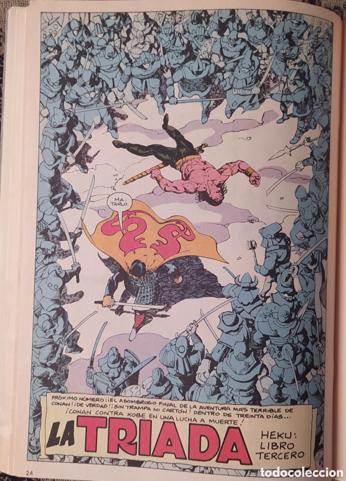 C&oacute;mics: CONAN EL BARBARO MARVEL COMICS FORUM A&Ntilde;OS 80 - Foto 17