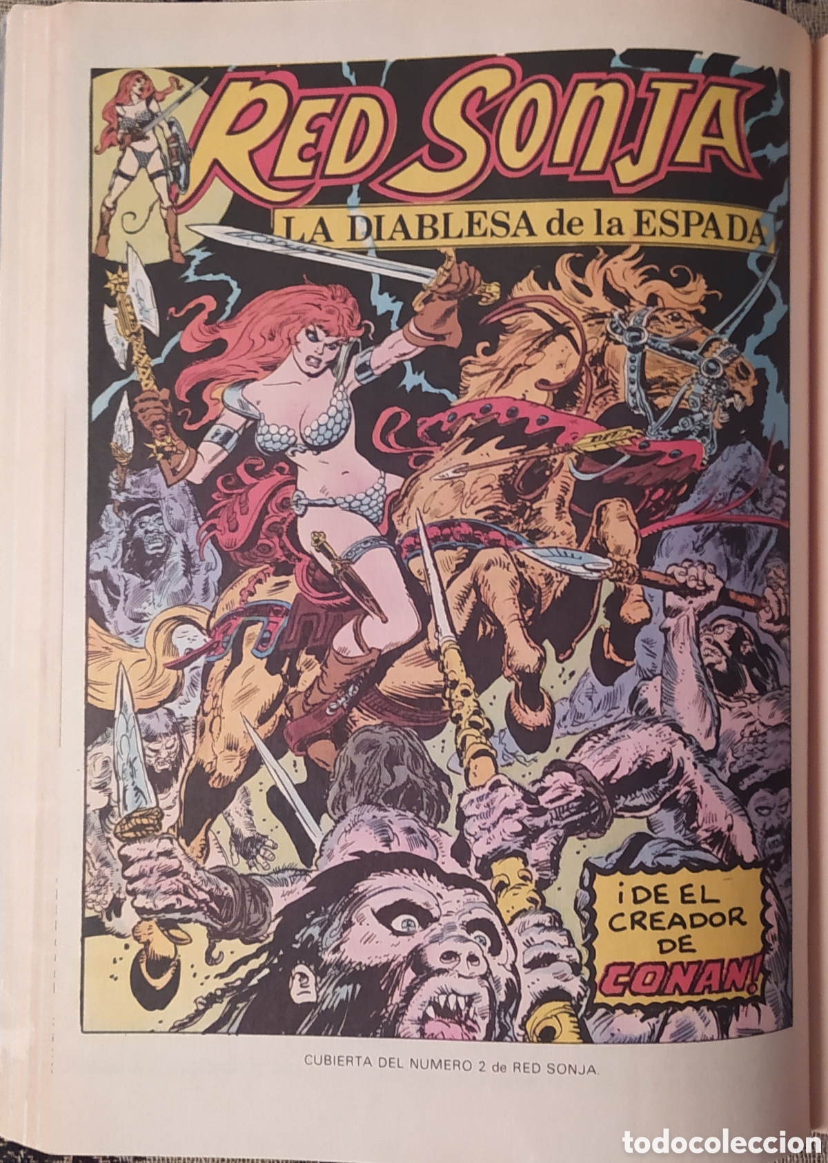 C&oacute;mics: CONAN EL BARBARO MARVEL COMICS FORUM A&Ntilde;OS 80 - Foto 18