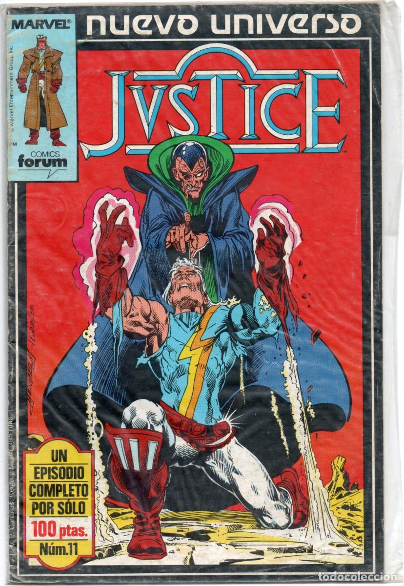 C&oacute;mics: COMIC &rdquo; JVSTICE &rdquo; N&ordm; 11 (NUEVO UNIVERSO MARVEL) ED. PLANETA/FORUM. - Foto 1