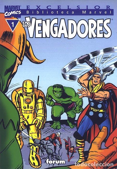 C&oacute;mics: BIBLIOTECA MARVEL: LOS VENGADORES n&ordm; 1 - Forum - Foto 1