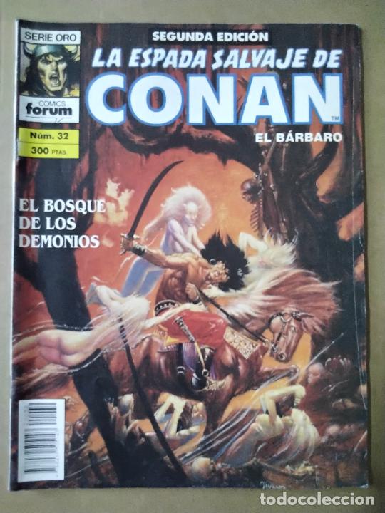 C&oacute;mics: CONAN EL BARBARO numero 32 EL BOSQUE DE LOS DEMONIOS COMICS FORUM - Foto 1