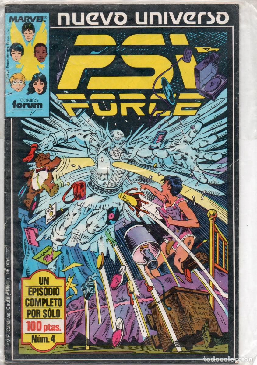 C&oacute;mics: COMIC &rdquo; PSI FORCE &rdquo; N&ordm; 4 ( NUEVO UNIVERSO ) ED. PLANETA-FORUM / MARVEL - Foto 1