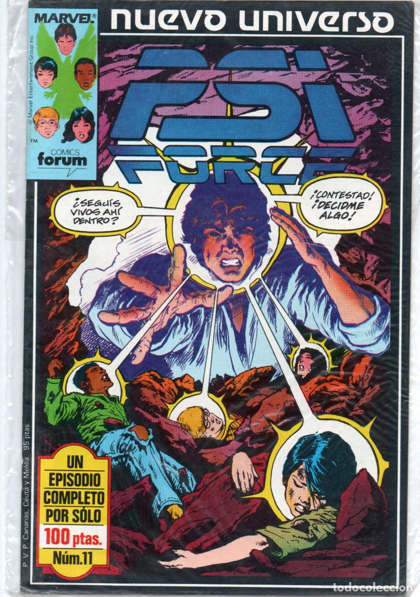 C&oacute;mics: COMIC &rdquo; PSI FORCE &rdquo; N&ordm; 11 ( NUEVO UNIVERSO ) ED. PLANETA-FORUM / MARVEL - Foto 1