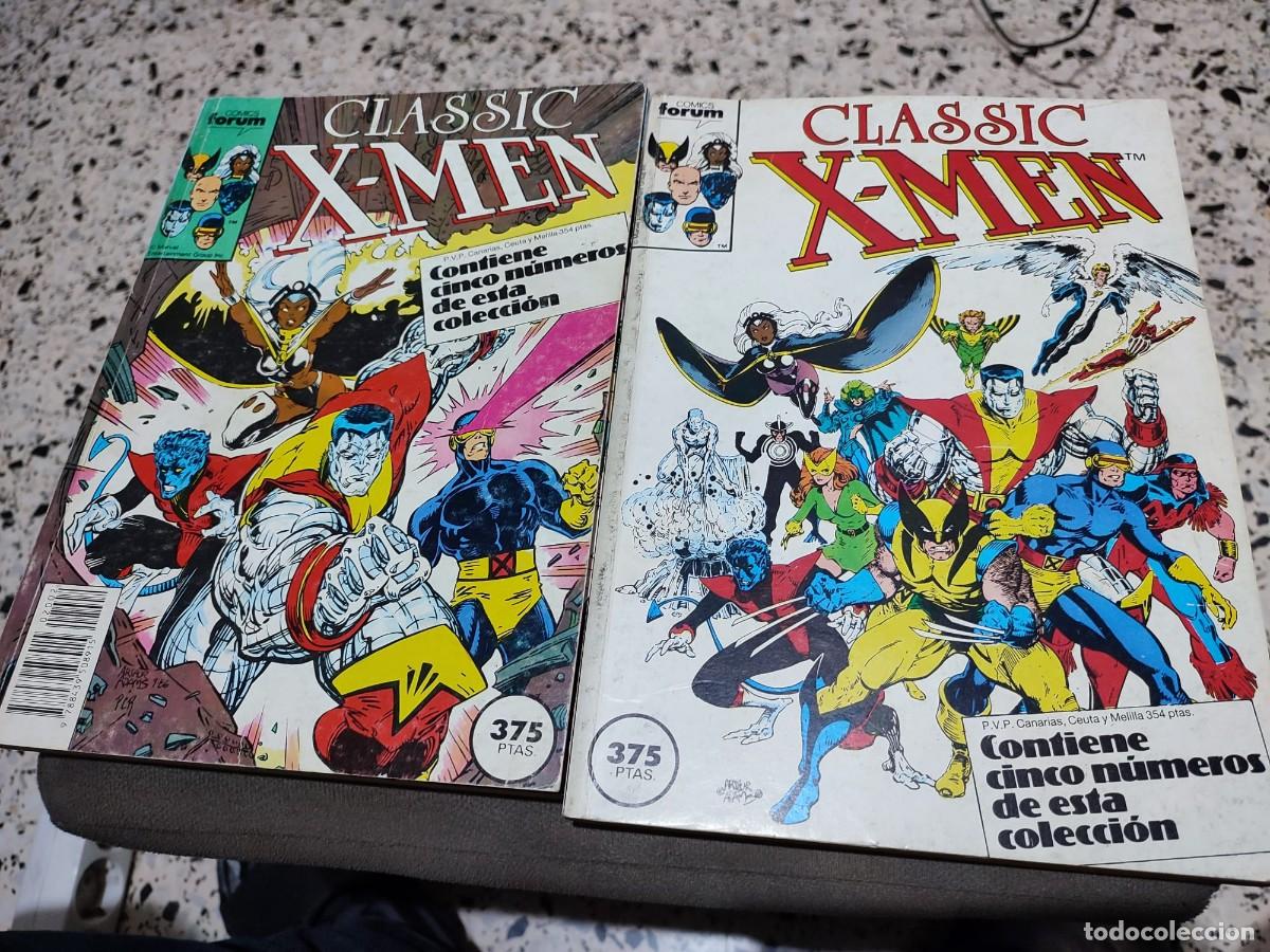 C&oacute;mics: CLASSIC X-MEN COMPLETA 43 N&ordm; 8 RETAPADOS - Foto 2