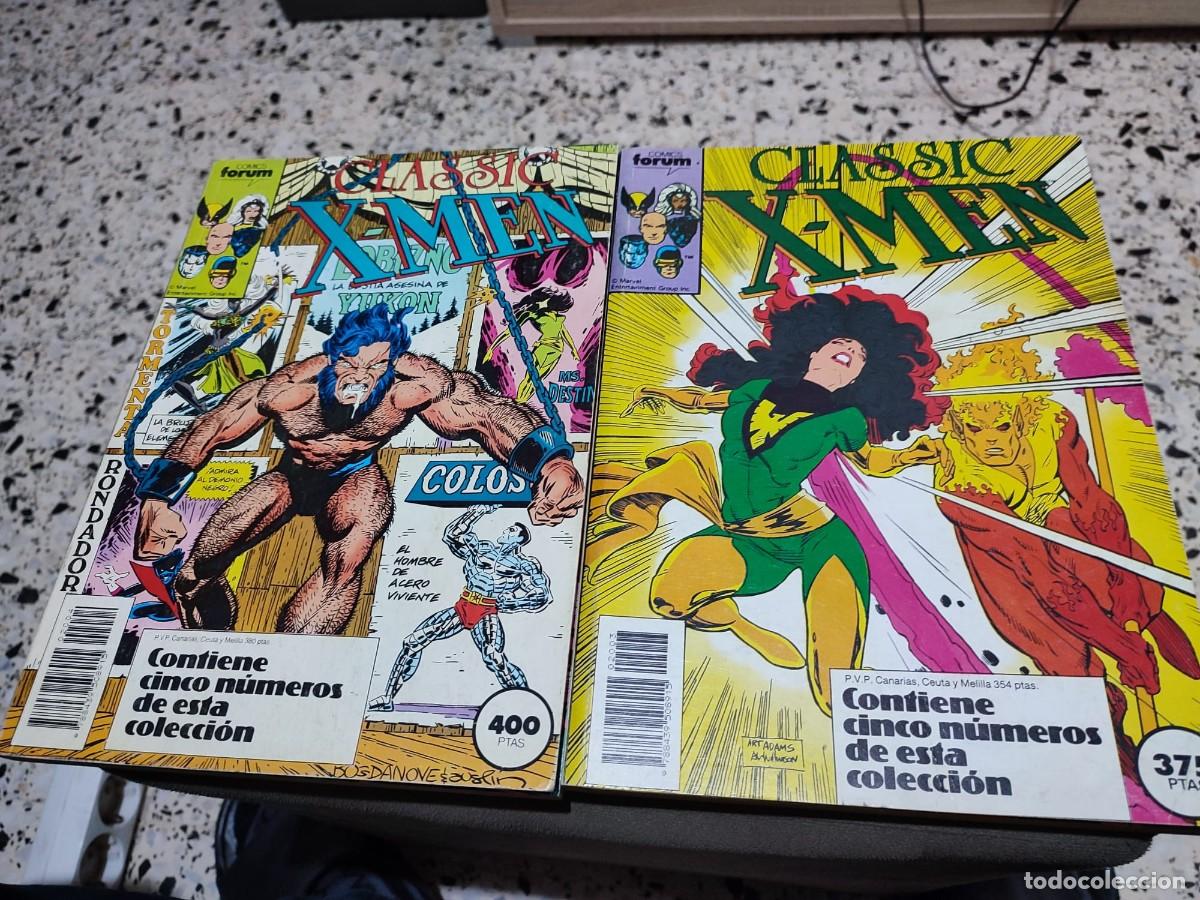 C&oacute;mics: CLASSIC X-MEN COMPLETA 43 N&ordm; 8 RETAPADOS - Foto 3