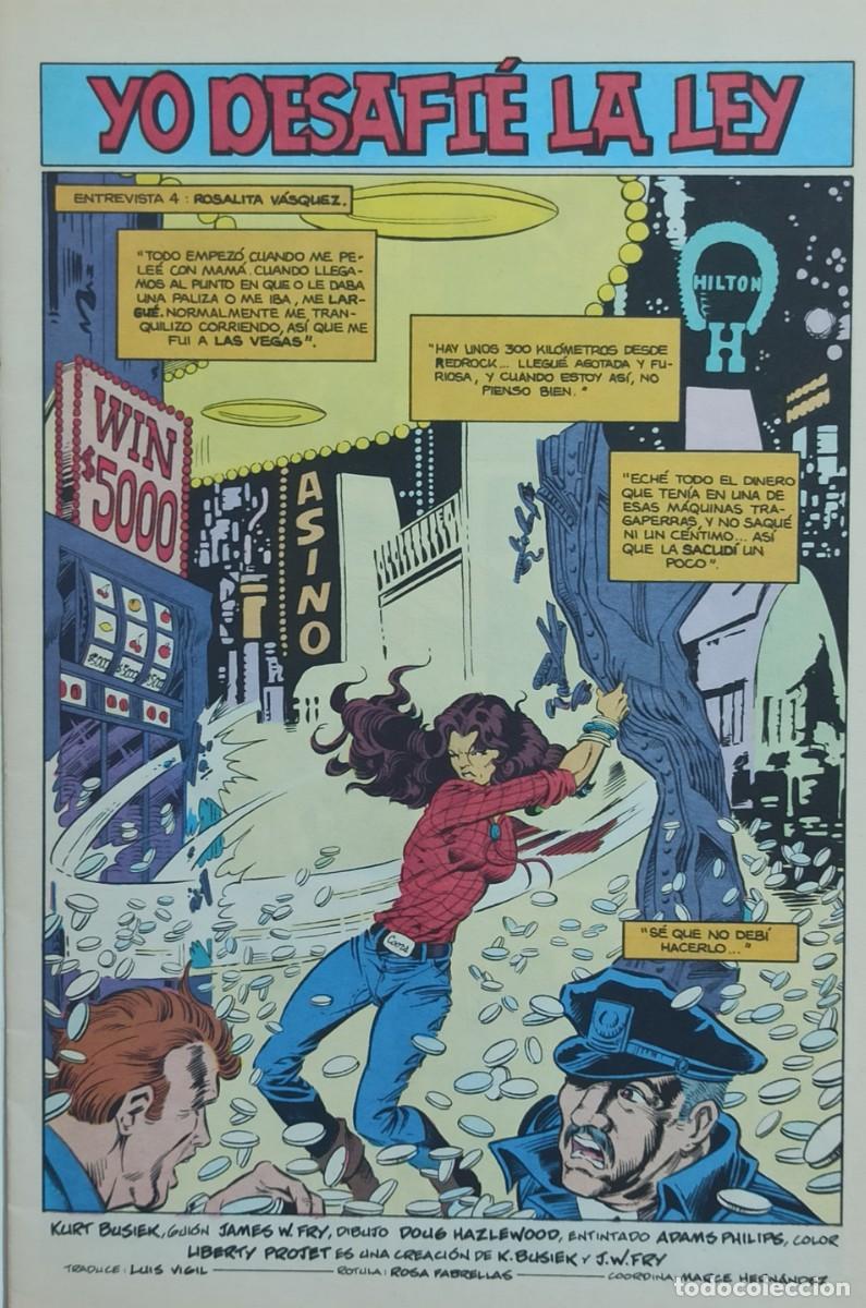 C&oacute;mics: LIBERTY PROJECT TRES EJEMPLARES N&ordm; 1 2 Y 5 ECLIPSE - 1990 FORUM EXCELENTE ESTADO. - Foto 7