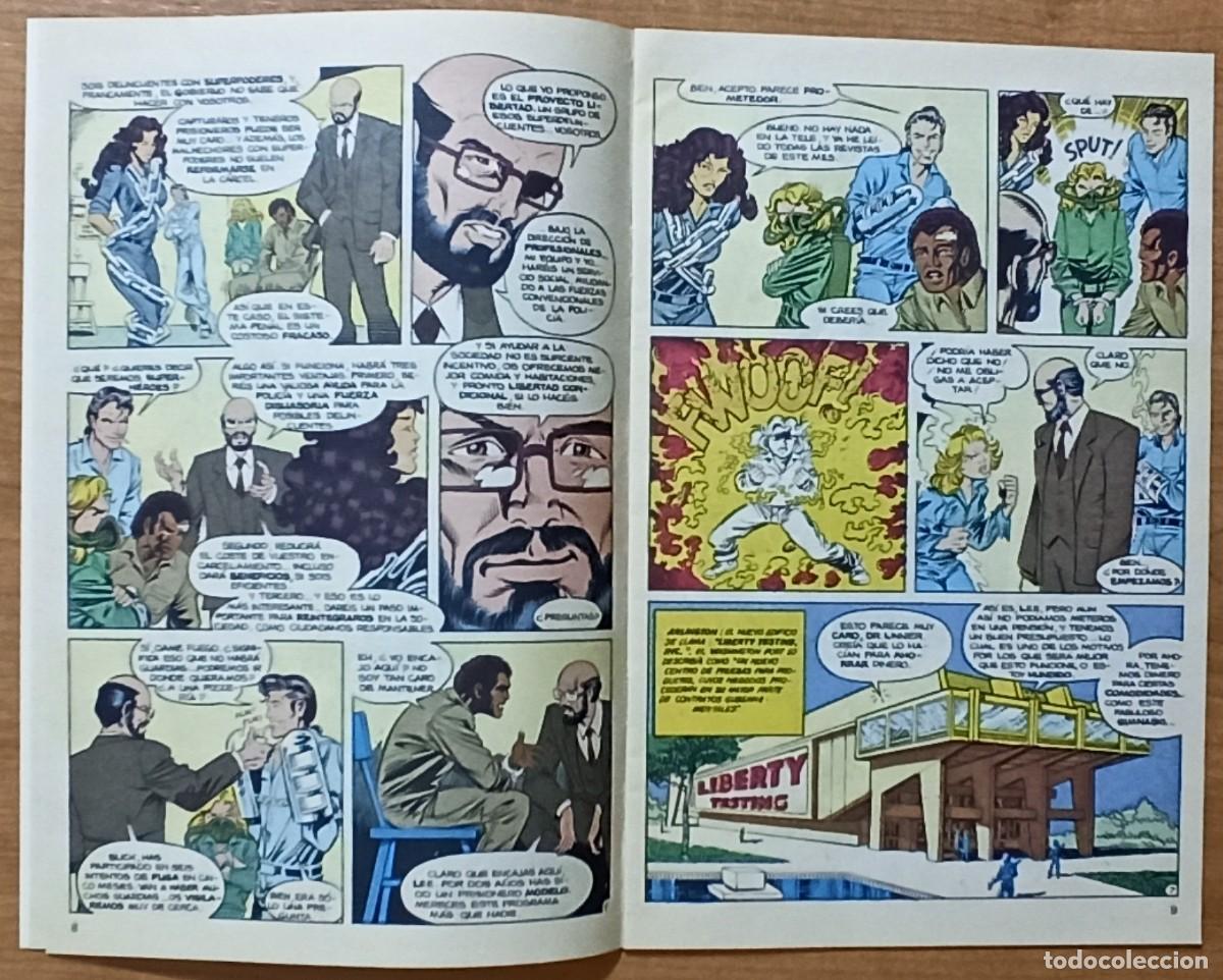 C&oacute;mics: LIBERTY PROJECT DOS EJEMPLARES N&ordm; 1 Y 2 ECLIPSE - 1990 FORUM EXCELENTE ESTADO. - Foto 4