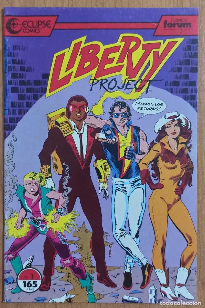 C&oacute;mics: LIBERTY PROJECT N&ordm; 1 ECLIPSE - 1990 FORUM EXCELENTE ESTADO. - Foto 1
