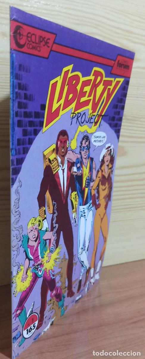C&oacute;mics: LIBERTY PROJECT N&ordm; 1 ECLIPSE - 1990 FORUM EXCELENTE ESTADO. - Foto 3