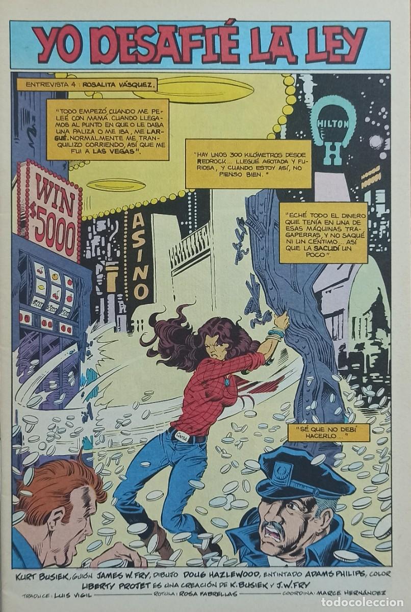 C&oacute;mics: LIBERTY PROJECT N&ordm; 1 ECLIPSE - 1990 FORUM EXCELENTE ESTADO. - Foto 4