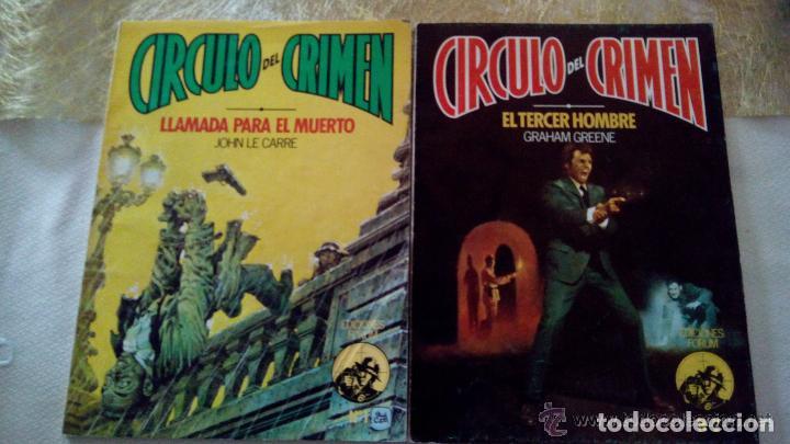 C&oacute;mics: Archivo * CIRCULO DEL CRIMEN - N&Uacute;MEROS 1 y 2 * FORUM 1982 * - Foto 1