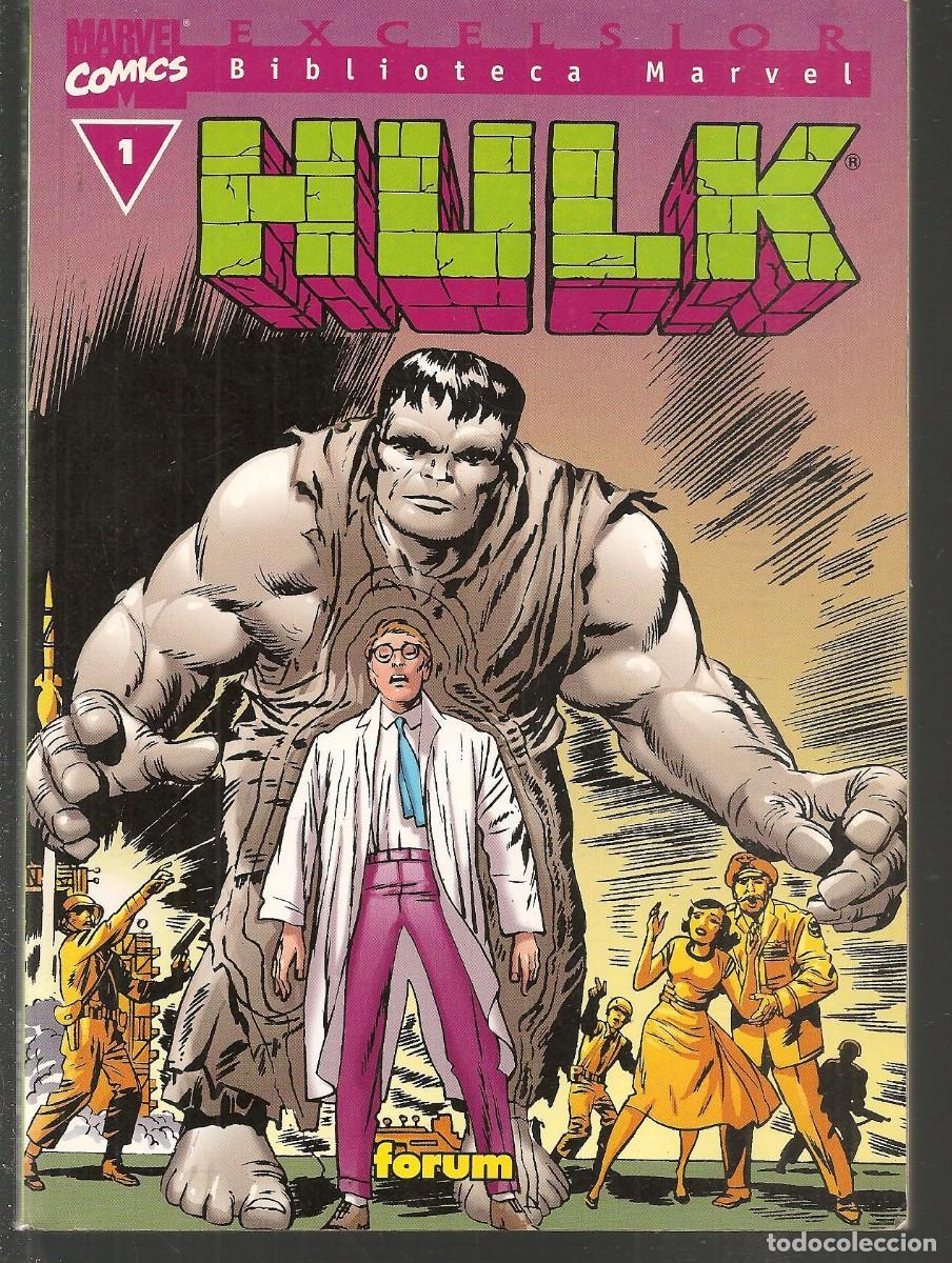 C&oacute;mics: HULK. N&ordm; 1. EXCELSIOR BIBLIOTECA MARVEL(P/C16) - Foto 1