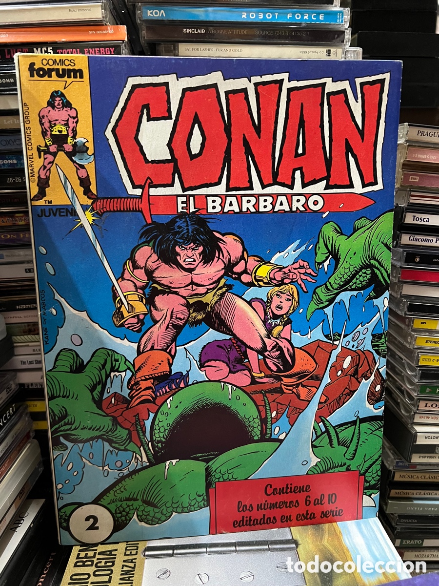 C&oacute;mics: Conan el b&aacute;rbaro retapado 2 n&uacute;meros 6 - 10 - Foto 1