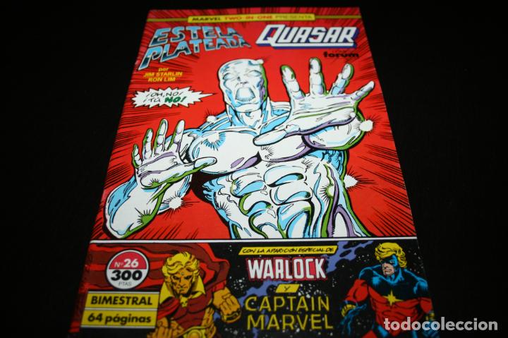 C&oacute;mics: marvel two-in-one presenta Estela Plateada Quasar n&ordm; 26- forum - Foto 1
