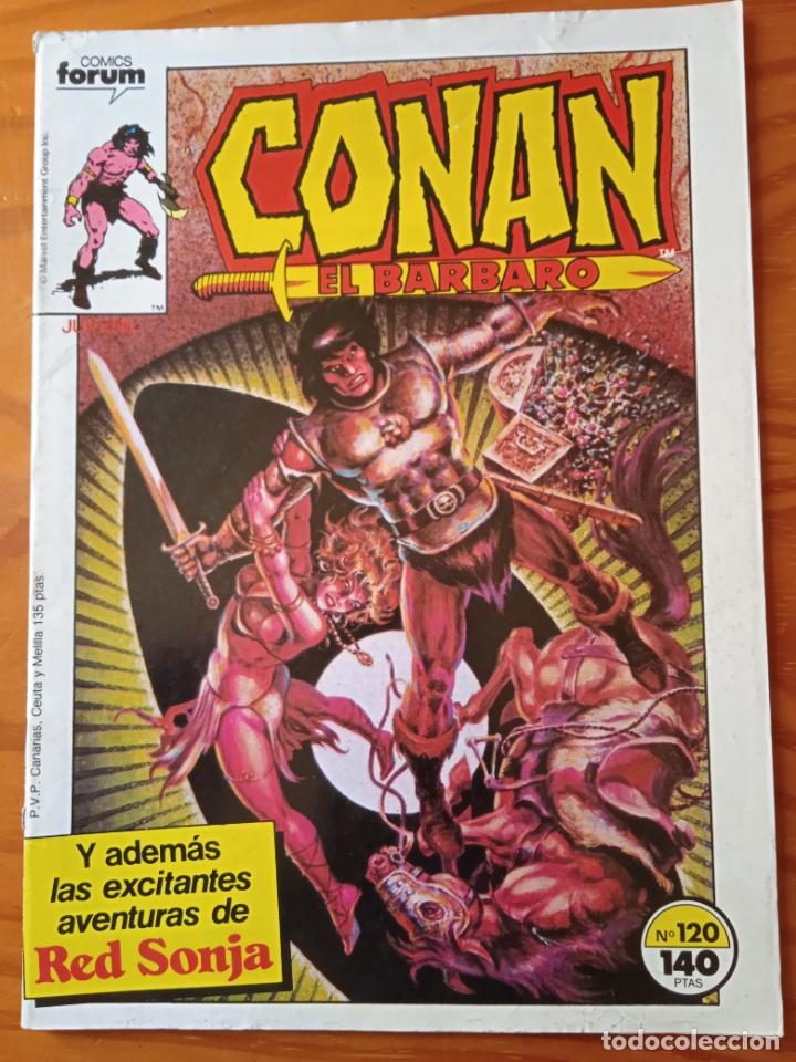 C&oacute;mics: CONAN EL BARBARO N&ordm; 120 - MARVEL COMICS FORUM - - Foto 1