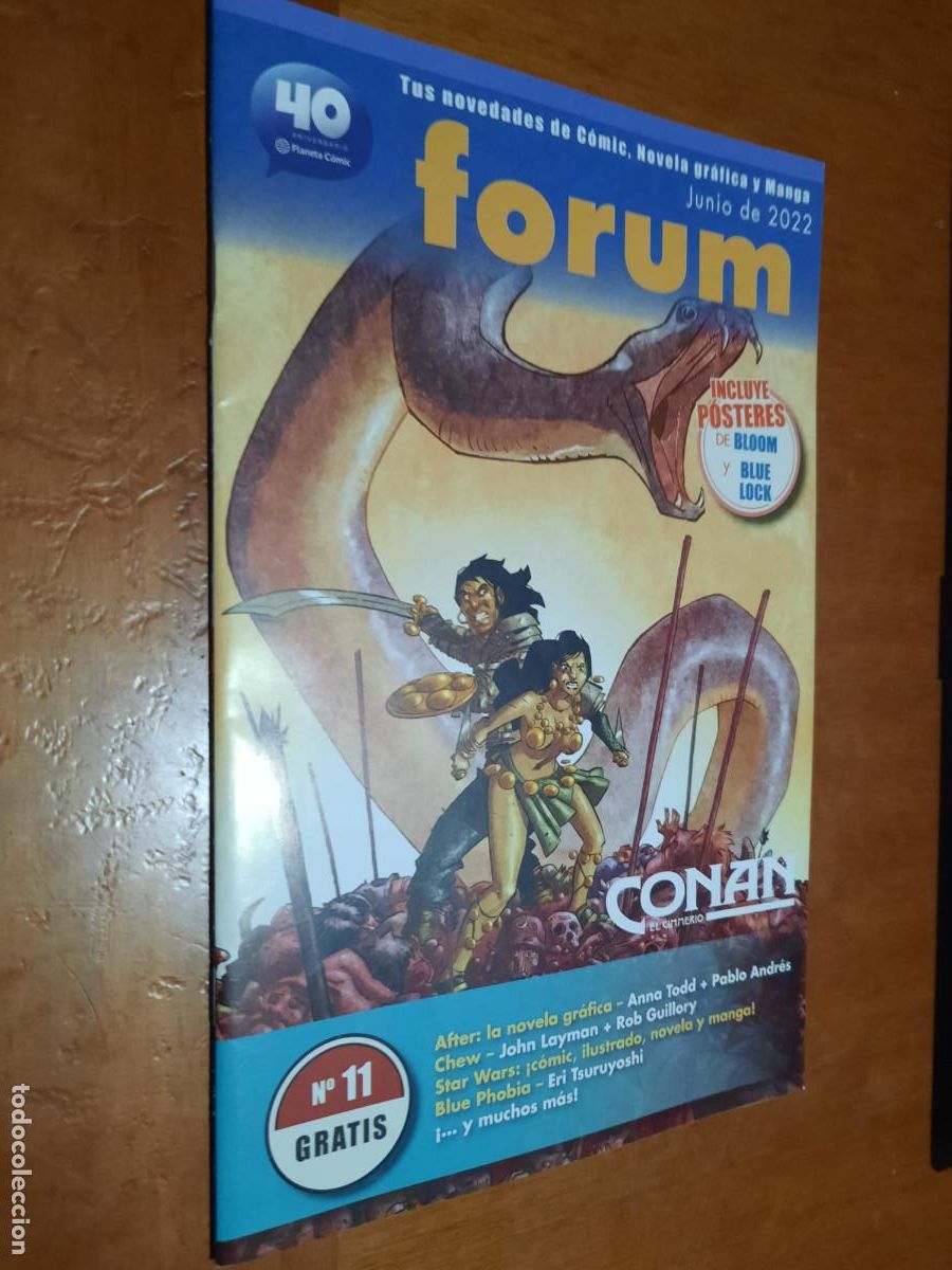 C&oacute;mics: FORUM 11. REVISTA. JUNIO 22. GRAPA. BUEN ESTADO. INFORMACI&Oacute;N DE COMIC