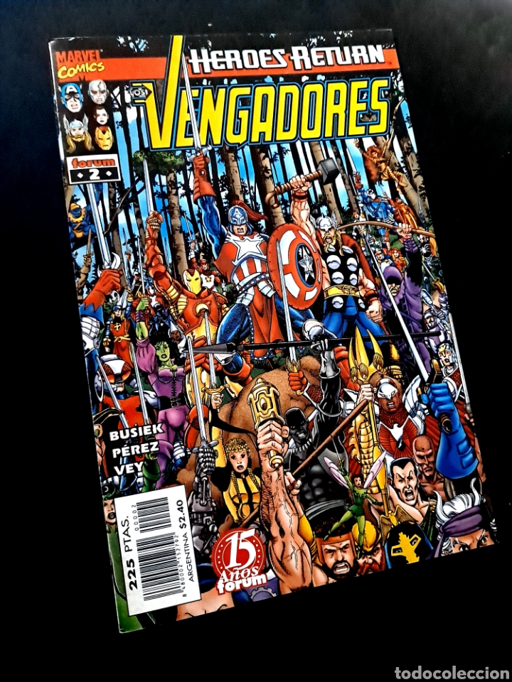 C&oacute;mics: DE KIOSCO LOS VENGADORES 2 VOL.3 FORUM GRAPA - Foto 1