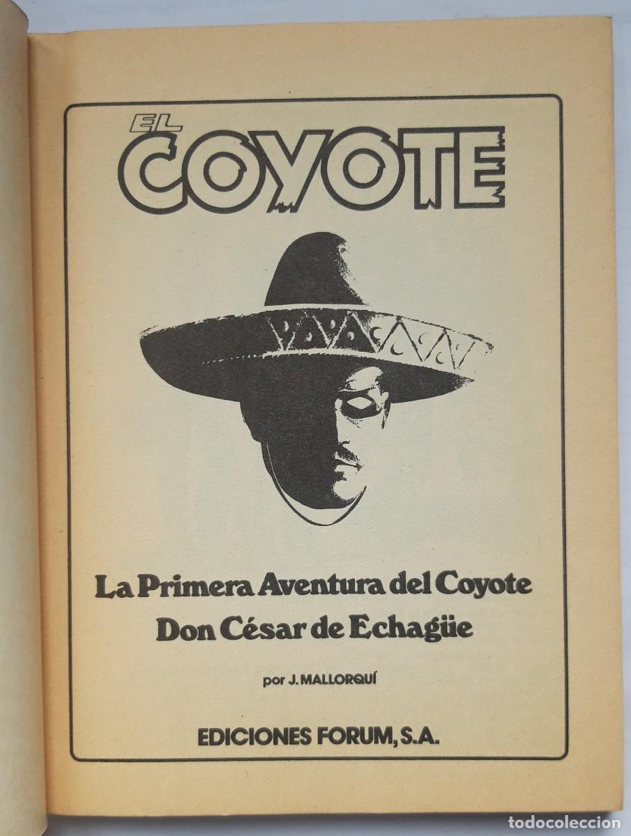 C&oacute;mics: EL COYOTE - EDICIONES FORUM N&ordm; 6 - Foto 2