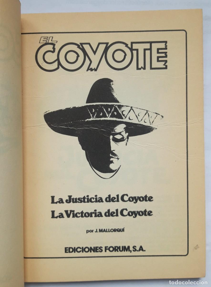 C&oacute;mics: EL COYOTE - EDICIONES FORUM N&ordm; 7 - Foto 2