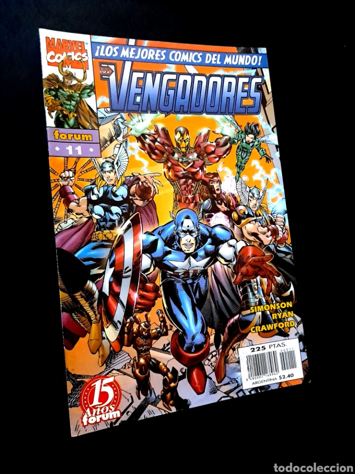 C&oacute;mics: EXCELENTE ESTADO LOS VENGADORES 11 FORUM COMICS GRAPA - Foto 1