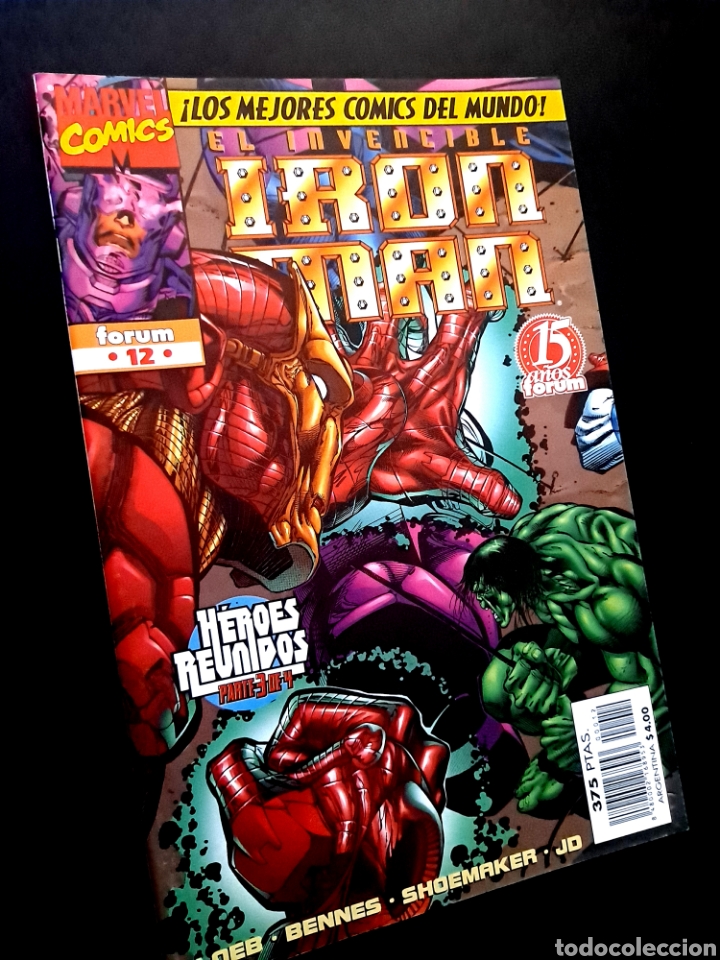 C&oacute;mics: EXCELENTE ESTADO HEROES REBORN IRON MAN 12 FORUM COMICS GRAPA - Foto 1
