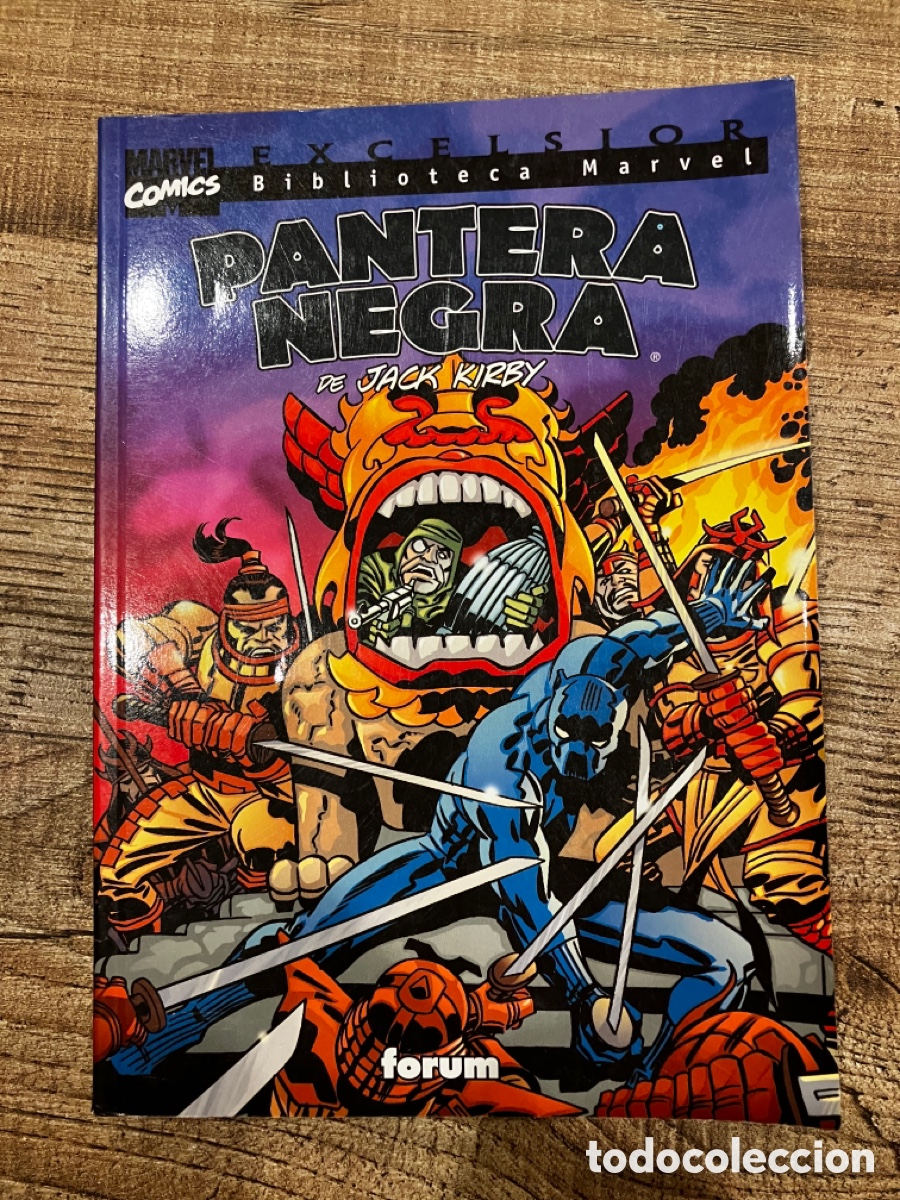 C&oacute;mics: BIBLIOTECA MARVEL - PANTERA NEGRA - TOMO &Uacute;NICO - FORUM - Foto 1