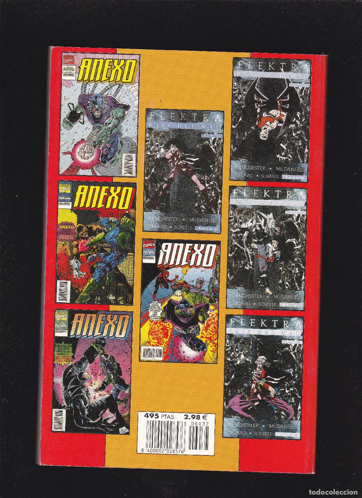 C&oacute;mics: ANEXO - ELECTRA RAIZ DEL MAL - OBRA COMPLETA - RETAPADO - FORUM - Foto 2