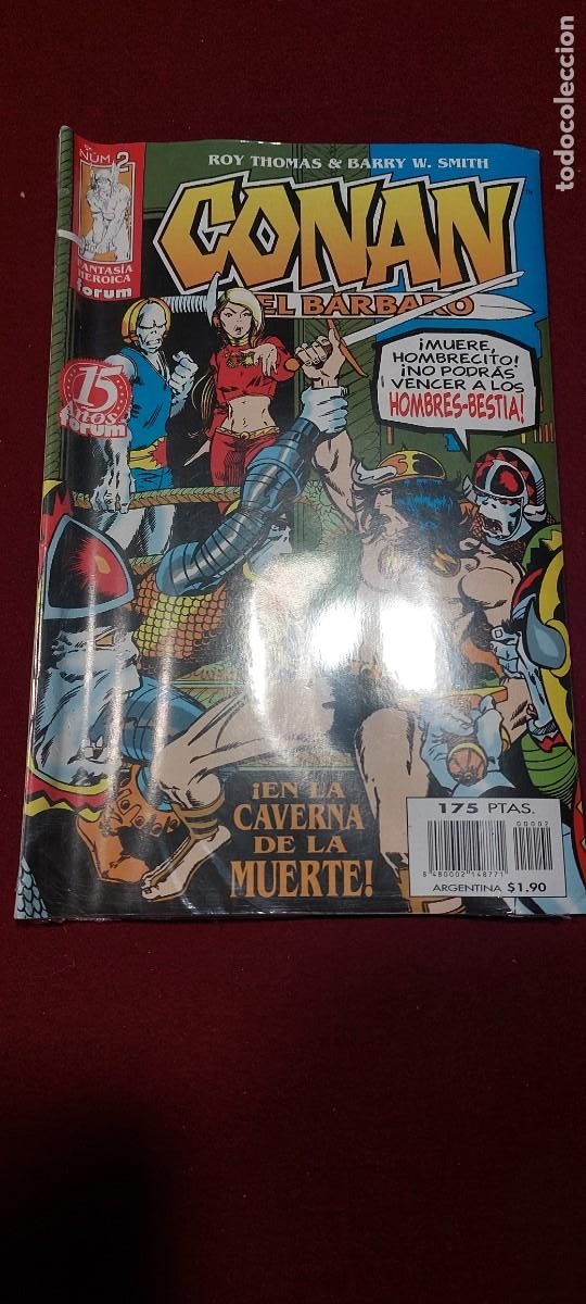 C&oacute;mics: Conan el Barbaro Forum 2&ordf; Edicici&oacute;n 1998 - Foto 2