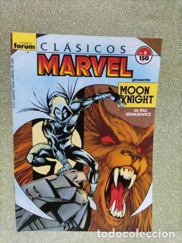C&oacute;mics: COMICS FORUM - CL&Aacute;SICOS MARVEL N&ordm; 8 PRESENTA MOON KNIGHT - Foto 1