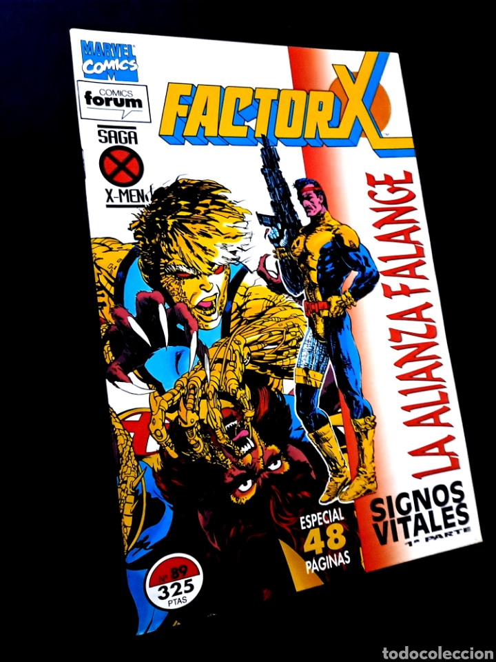 C&oacute;mics: CASI EXCELENTE ESTADO FACTOR-X 89 ESPECIAL FORUM COMICS GRAPA - Foto 1