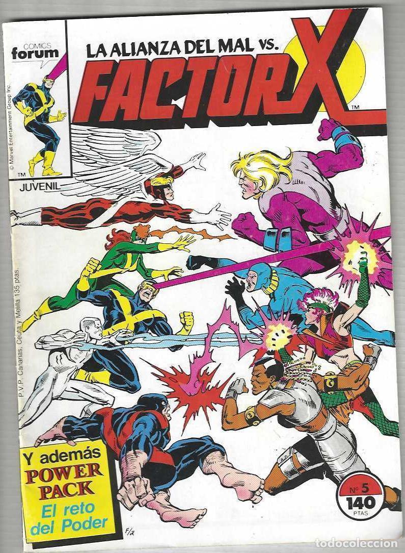 C&oacute;mics: FACTOR X VOL. 1 N&ordm; 5 - BUEN ESTADO - Foto 1