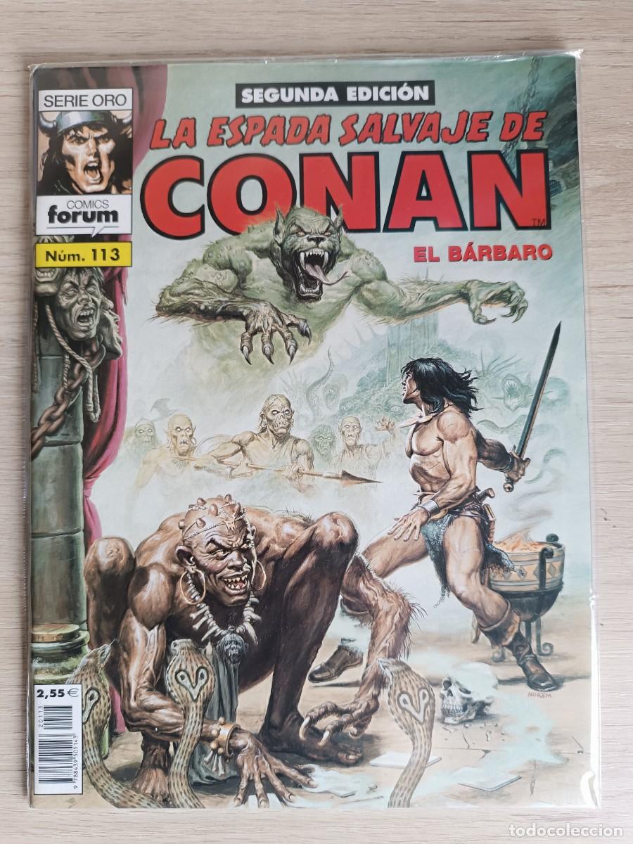 C&oacute;mics: FORUM LA ESPADA SALVAJE DE CONAN 113 SEGUNDA EDICION - Foto 1